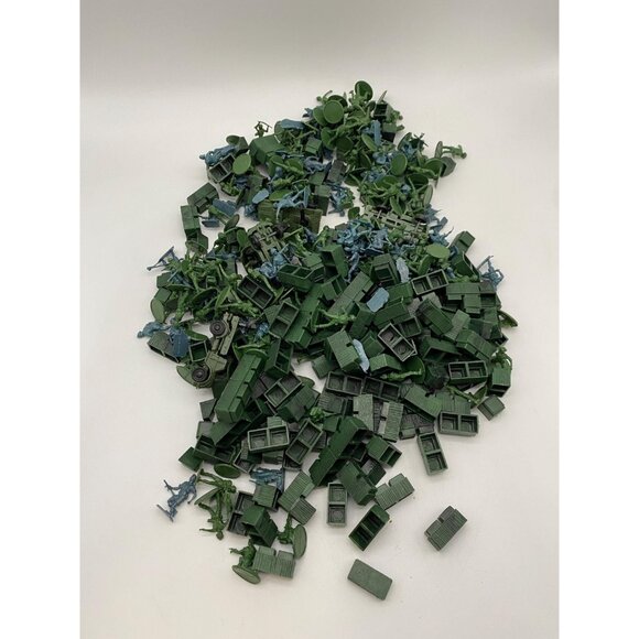 Vintage Sta-Lox Miniature Army Brick Set - Picture 5 of 8